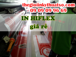 In băng rôn trên chất liệu hiflex giá rẻ