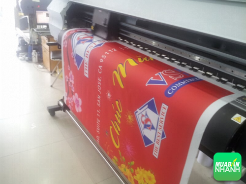 Thực hiện in banner silk bằng máy in phun khổ lớn, chất lượng cao, hiện đại theo công nghệ Nhật Bản cho thành phẩm có độ mịn cao